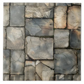 Carreaux de patio en pierre grise Regroupés (Devant)