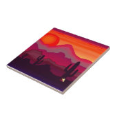 Carreaux de soleil du désert (Côté)