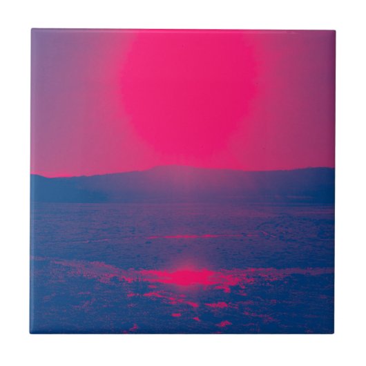 Carreaux de soleil rouge (Devant)