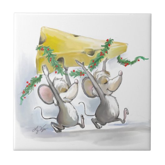 Carreaux de vacances de Mic & Mac Merry Mice (Devant)