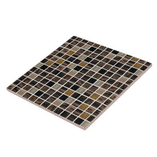 Carreaux de verre en cuivre