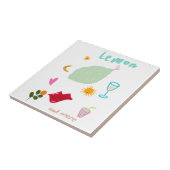 carreaux décoratifs d'été (Côté)
