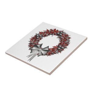 Carreaux décoratifs en fer et en rouge