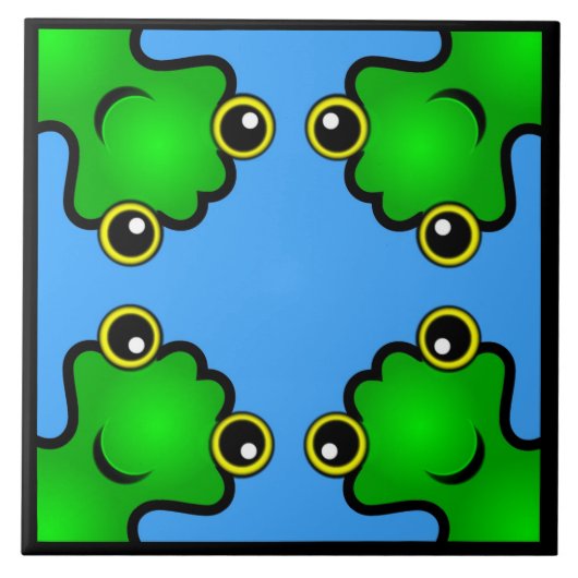 Carreaux décoratifs - Frogs Doodle (Devant)