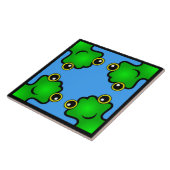 Carreaux décoratifs - Frogs Doodle (Côté)