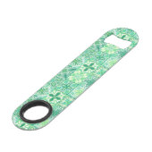 Carreaux décorés en vert et blanc (Dos Angle)