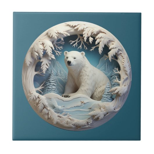 Carreaux d'ours polaires (Devant)