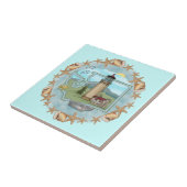 Carreaux du phare de Washington Shells (Côté)