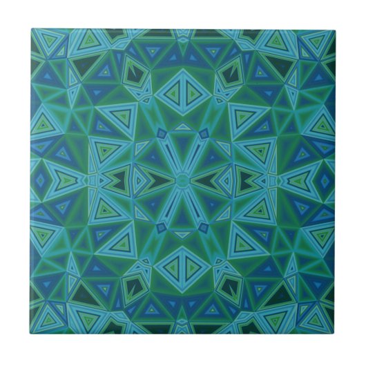 Carreaux en céramique Bluegreen Triangles (Devant)