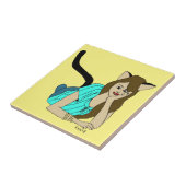 carreaux en céramique catgirl (Côté)