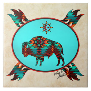 Carreaux en céramique de Buffalo Sud-Ouest