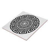 Carreaux en céramique de conception de clé grecque (Côté)