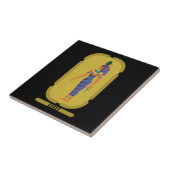 Carreaux en céramique de la déesse égyptienne (Côté)