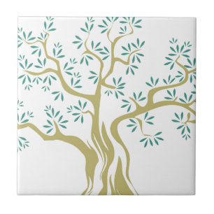 Carreaux en céramique de l'olivier Arbre artisti