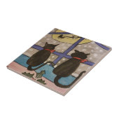 Carreaux en céramique de Noël (Côté)