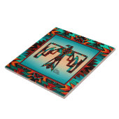 Carreaux en céramique de Thunderbird Tribal (Côté)