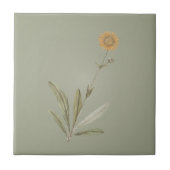 Carreaux en céramique de tournesol doux (Devant)