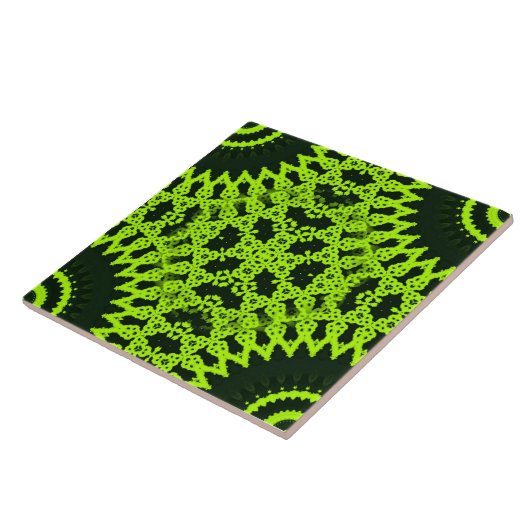Carreaux en céramique dentée (Côté)