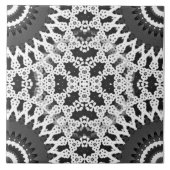 Carreaux en céramique dentée (Devant)