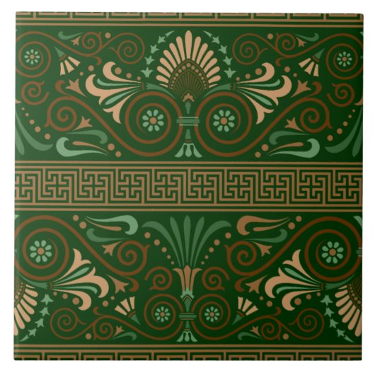 Carreaux en céramique design grec (Devant)