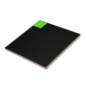 Carreaux en céramique noire (Côté)