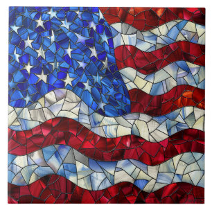 Carreaux en céramique pour Drapeau américain