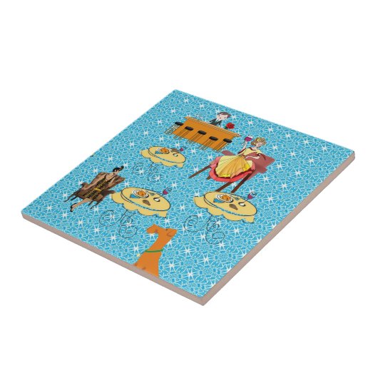 Carreaux en céramique rétro (Côté)