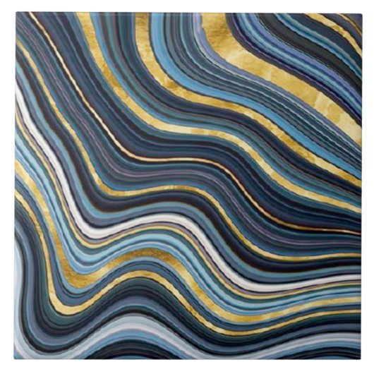 Carreaux en céramique style Géode (Devant)