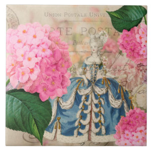 Carreaux en céramique vintage Marie Antoinette