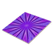 Carreaux en céramique violet/bleu Kaleidoscope (Côté)