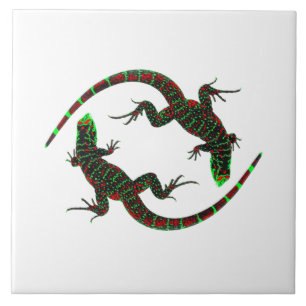 Carreaux en céramique Yin Yang