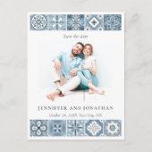 CARREAUX ESPAGNOLS BLEUS CARTE POSTALE DE SAUVEGAR (Devant)