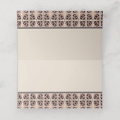 Carreaux espagnols Cartes de place (Intérieur déplié)