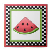 Carreaux et trivets Carrés de pastèque (Devant)