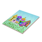 Carreaux et trivets du village de Birdie (Côté)