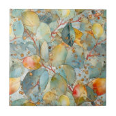 Carreaux Feuilles d'Eucalyptus (Devant)