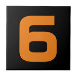 Carreaux funky House Numbers<br><div class="desc">Numéros de maison funky</div>