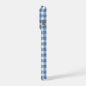 Carreaux Gingham Bleu et Blanc Classiques (Côté gauche)