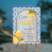 Carreaux italiens Lemon Ciao Bella Fête des mariée