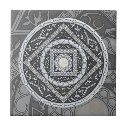 Carreaux Mandala Cancer (Devant)