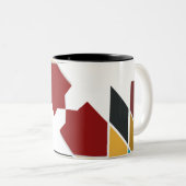 Carreaux marocains colorés Mug (Devant droit)