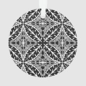 Carreaux marocains - noir et blanc (dos)