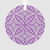 Carreaux marocains - violet et blanc (dos)