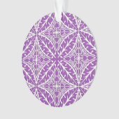 Carreaux marocains - violet et blanc (devant)