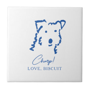 Carreaux Mémorial Personnalisé Fox Terrier pour Ma