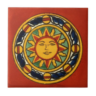 Carreaux mexicains Dessin à main peint 5