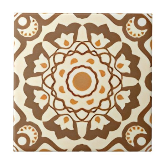carreaux motifs du cercle doré du moyen-orient (Devant)