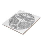 carreaux noirs et blancs (Côté)