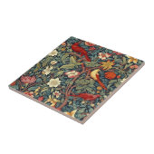 Carreaux Oiseaux en Fleurs (Côté)