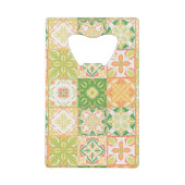 Carreaux ornés en vert et jaune (Dos)